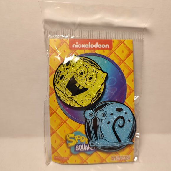 Spongebob Squarepants and Gary Enamel Pin Set - Picture 5 of 5